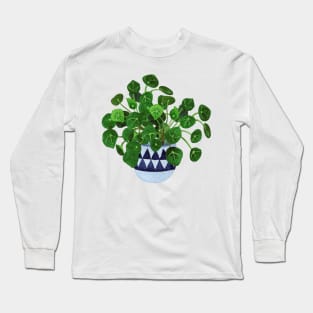 Pilea Peperomioides Long Sleeve T-Shirt